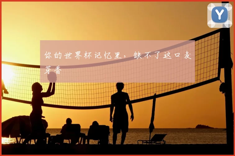 你的世界杯记忆里,缺不了这口麦芽香