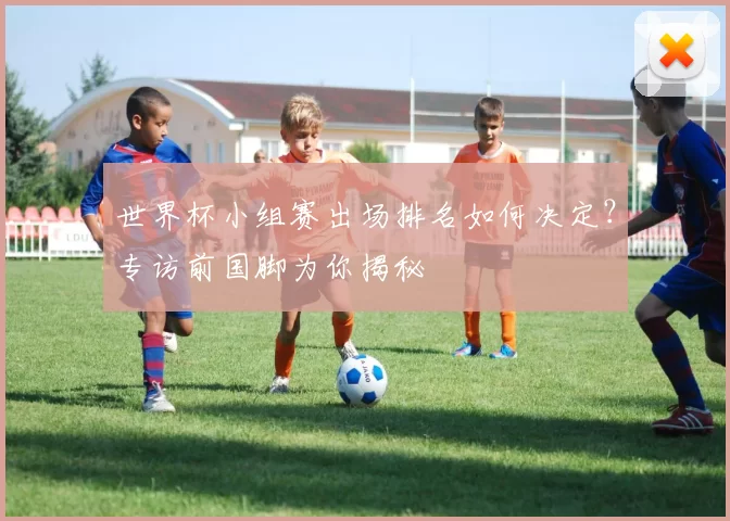 世界杯小组赛出场排名如何决定?专访前国脚为你揭秘