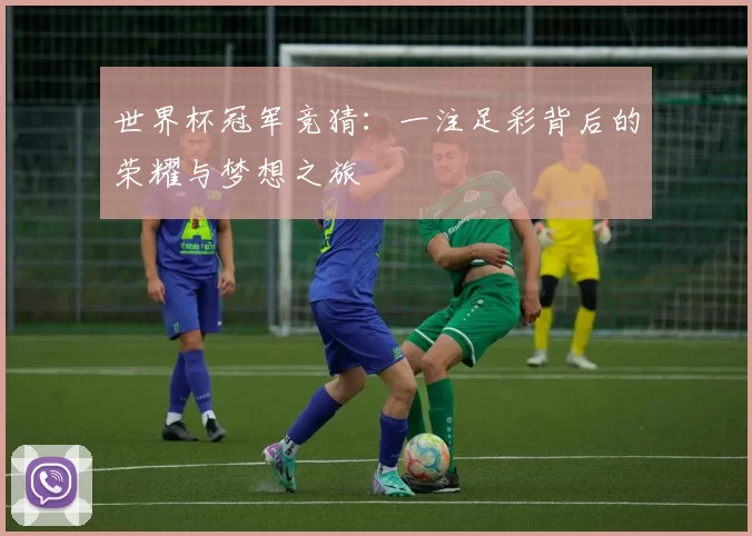 世界杯冠军竞猜:一注足彩背后的荣耀与梦想之旅